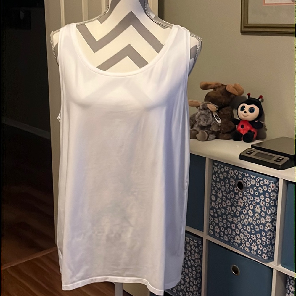 J Jill white tank